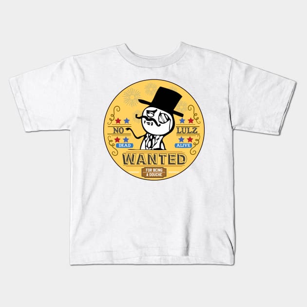 lulz Kids T-Shirt by theanomalius_merch